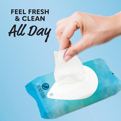 Summer's Eve Fragrance Free Gentle Daily Feminine Wipes, Removes Odor, pH balanced, 32 Count, 4 Pack